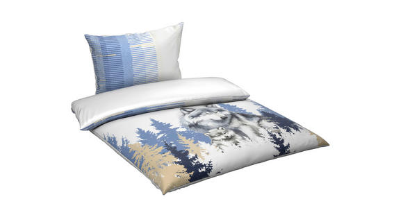 WENDEBETTWÄSCHE Satin 140/200 cm - Multicolor, Textil (140/200cm) - Esposa