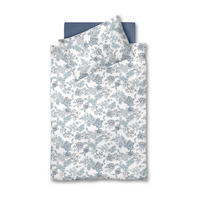 ÁGYNEMŰHUZAT-GARNITÚRA 140/200 cm  - pasztellkék/szürkéskék, Basics, textil (140/200cm) - Fleuresse