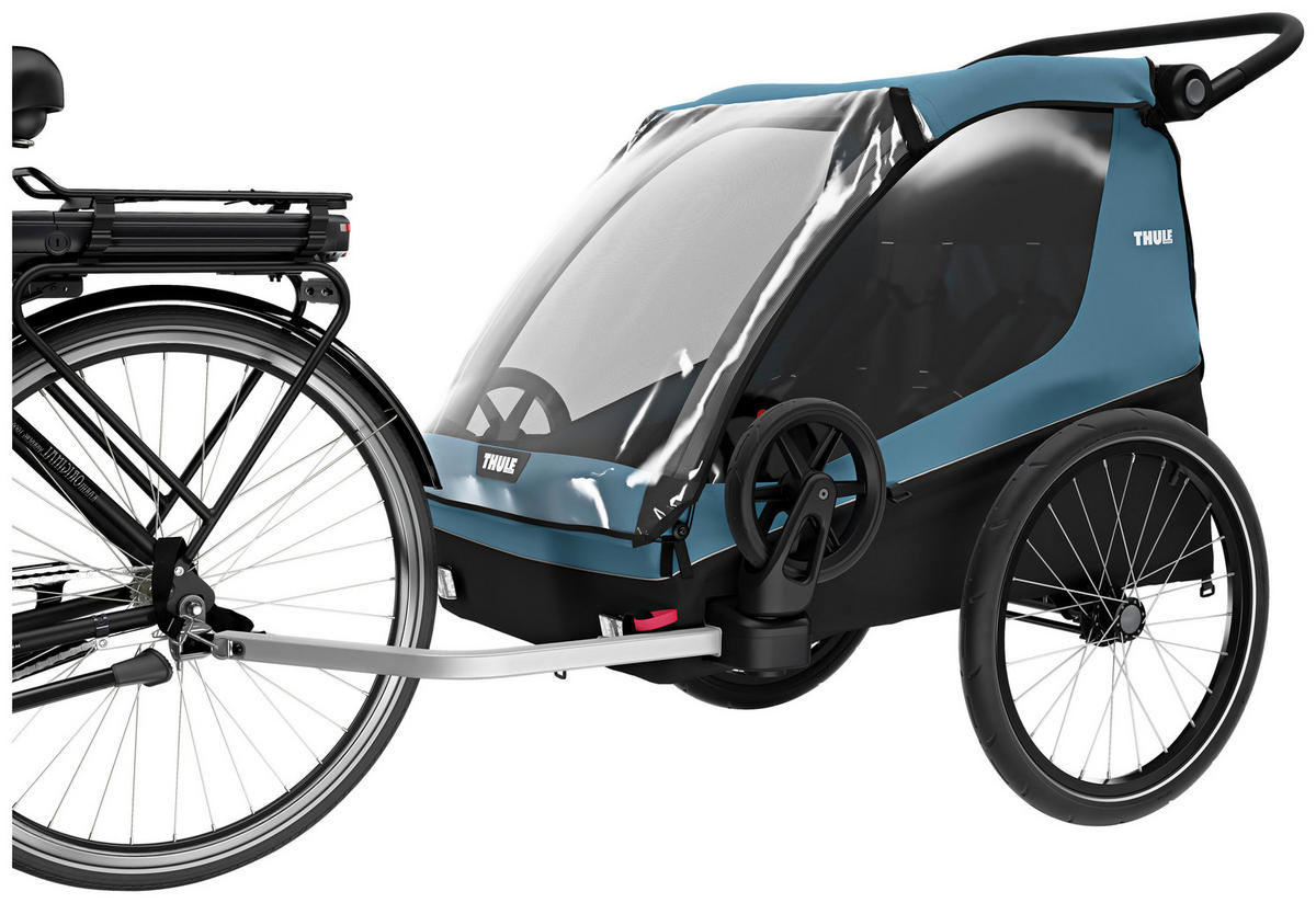 FAHRRADANHÄNGER   Courier  - Blau/Schwarz, Trend, Metall (76/32/105cm) - Thule