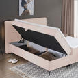 BOXBETT 160/200 cm  in Rosa  - Schwarz/Rosa, Design, Holz/Holzwerkstoff (160/200cm) - Xora