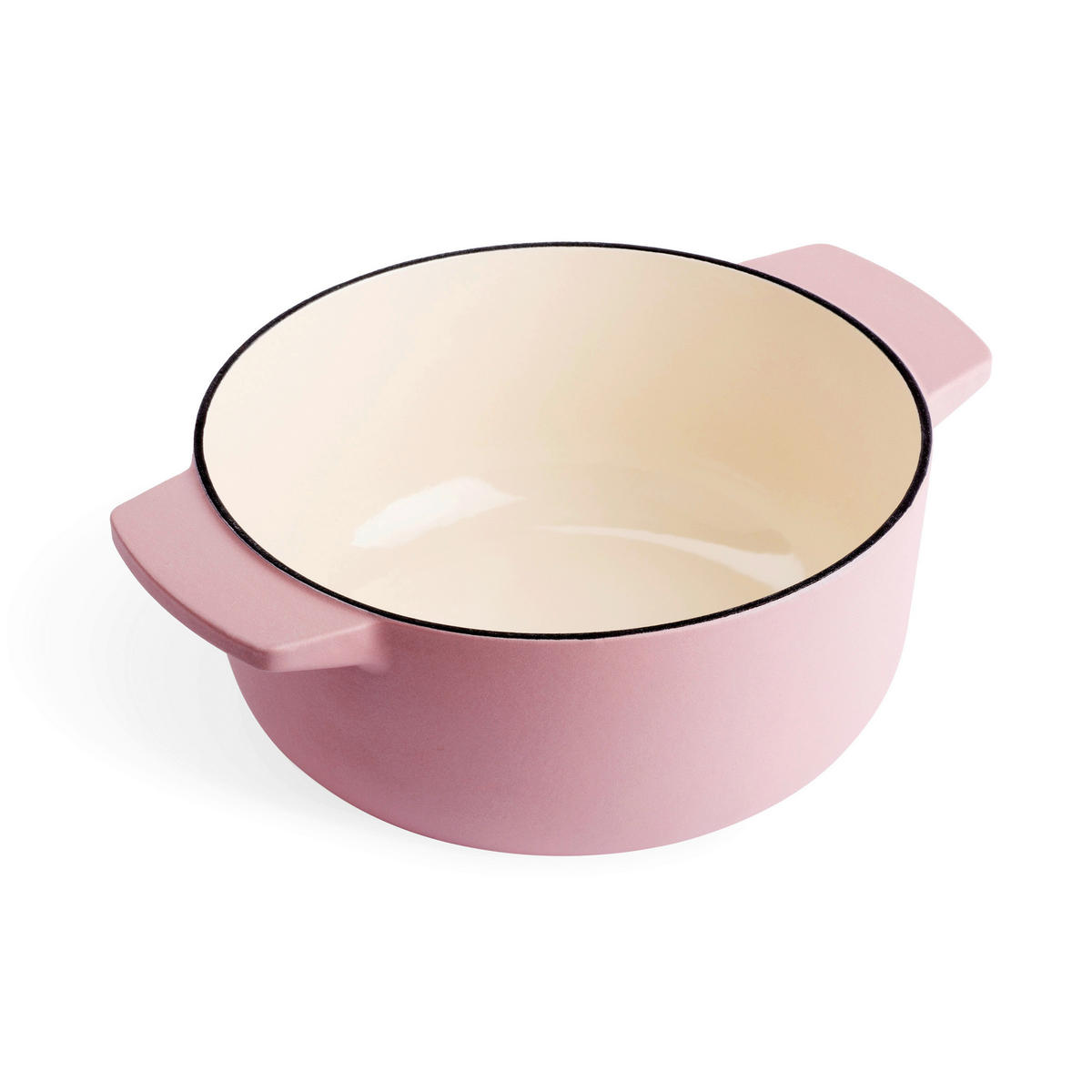 BRÄTER Cast Iron  - Creme/Rosa, Basics, Metall (5.2l) - Kitchenaid