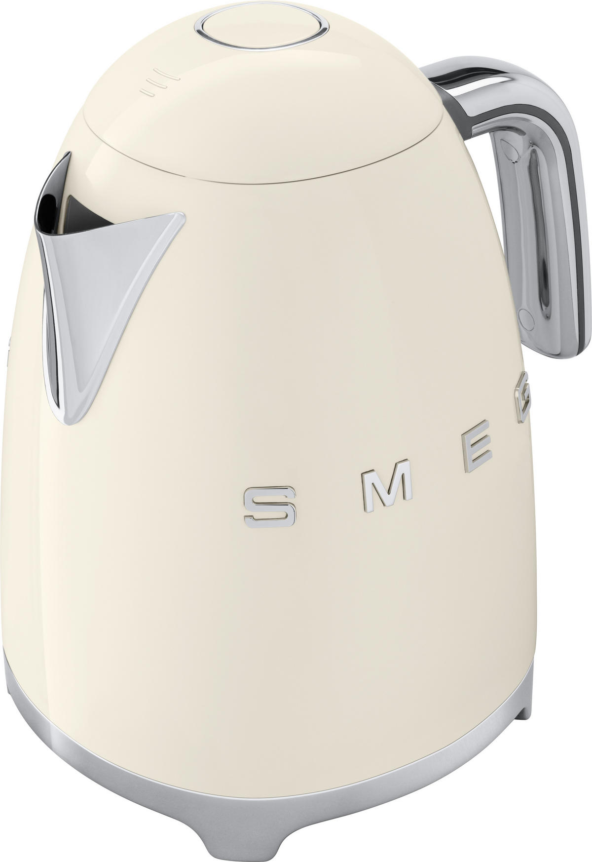 WASSERKOCHER 50´s Style 1,7 L  - Chromfarben/Creme, Basics, Kunststoff/Metall (22,3/24,8/17,1cm) - SMEG