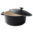 KOCHTOPF 4.26 L  - Edelstahlfarben/Creme, Basics, Metall (24/10,5cm) - Homeware Profession.