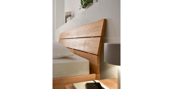 BETT 160/200 cm,  in Wildeiche,  - Wildeiche, KONVENTIONELL, Holz (160/200cm) - Linea Natura