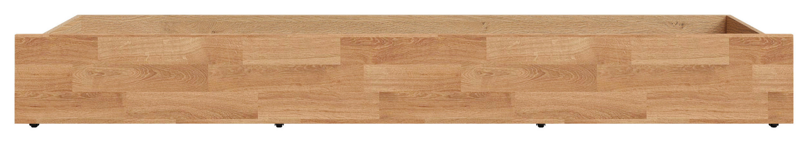 BETTSCHUBKASTEN 197/22,5/60 cm Eichefarben  - Eichefarben, Natur, Holz/Holzwerkstoff (197/22,5/60cm) - Linea Natura