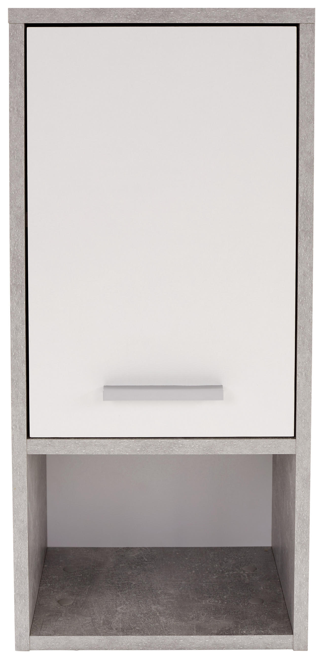 HÄNGESCHRANK 32/68/28 cm  - Chromfarben/Hellgrau, MODERN, Holzwerkstoff/Kunststoff (32/68/28cm) - MID.YOU