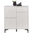 KOMMODE - Graphitfarben/Weiß, Trend, Holzwerkstoff/Kunststoff (84/92/38cm) - Carryhome KOMMODE - Graphitfarben/Weiß, Trend, Holzwerkstoff/Kunststoff (84/92/38cm) - Carryhome