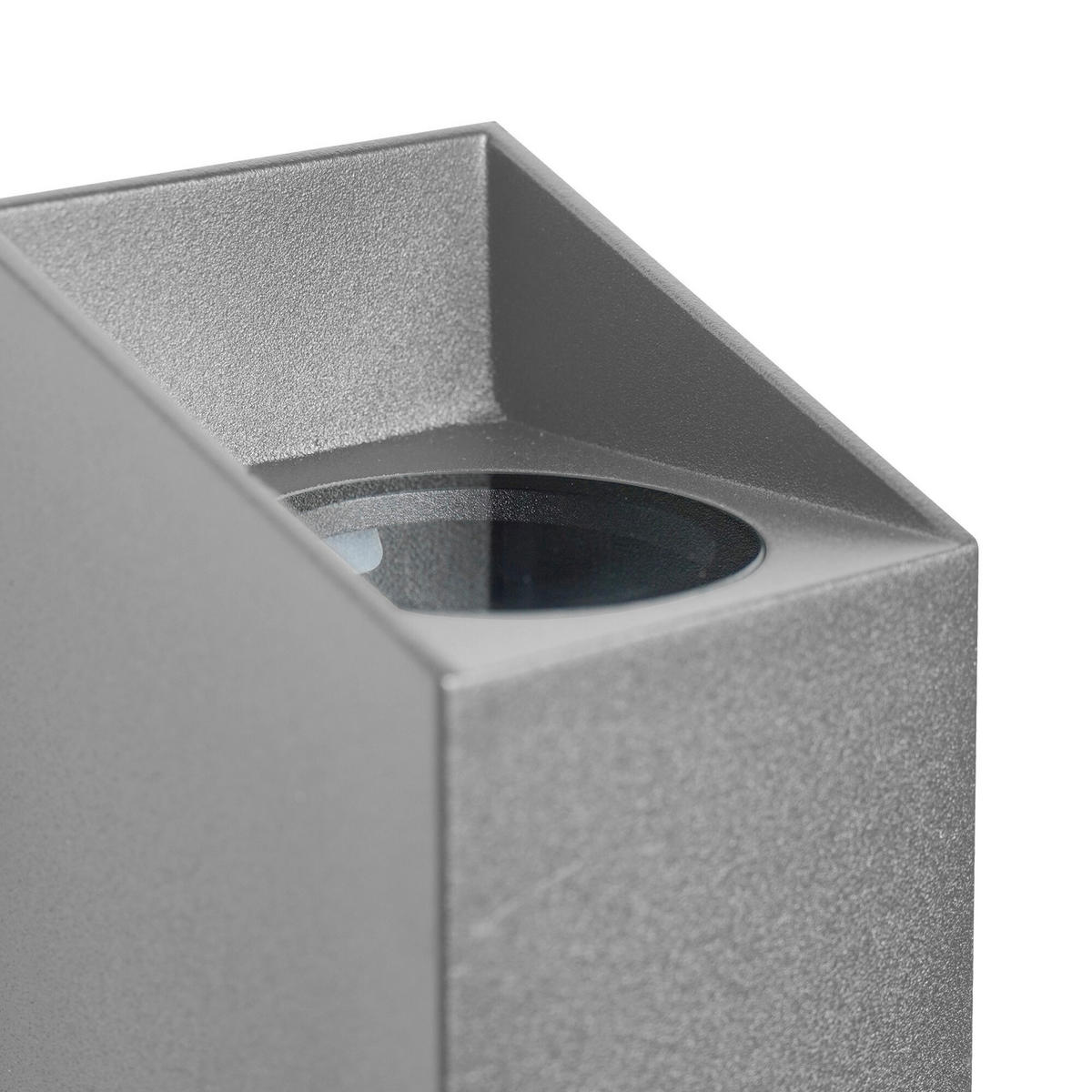 AUßENWANDLEUCHTE 8/9,5/23,5 cm   - Anthrazit, Design, Metall (8/9,5/23,5cm) - Nordlux