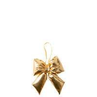 DEKOHÄNGER  - Goldfarben, Basics, Textil (16/4,5/20cm)