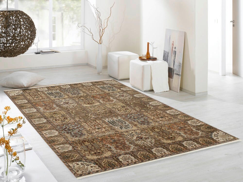 ORIENTTEPPICH 60/90 cm Sonam Bakhtyari Creme - Creme, Basics, Textil (60/90cm) - Cazaris