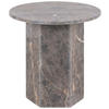 BEISTELLTISCH in Stein 50/50/50 cm  - Braun, Design, Stein (50/50/50cm) - MID.YOU