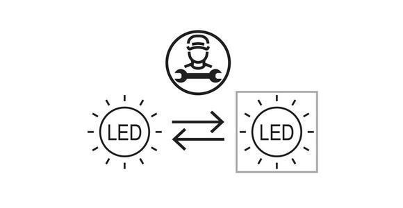 LED-HÄNGELEUCHTE 110-140/6/140 cm  - Chromfarben/Anthrazit, Trend, Metall (110-140/6/140cm) - Novel