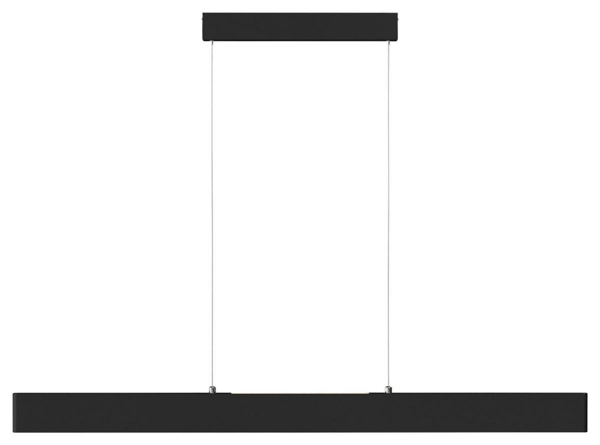 PENDELLEUCHTE  4/8/118,5 cm   - Schwarz, Basics, Metall (4/8/118,5cm) - MAYTONI