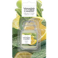DIŠEČA SVEČA - svetlo zelena, Basics, steklo (0,08/0,14/0,03cm) - Yankee Candle