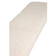 SITZBANK 200/49,5/50 cm Webstoff Schwarz, Beige  - Beige/Schwarz, Design, Textil/Metall (200/49,5/50cm) - Dieter Knoll