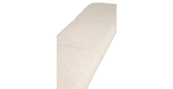 SITZBANK 200/49,5/50 cm Webstoff Schwarz, Beige  - Beige/Schwarz, Design, Textil/Metall (200/49,5/50cm) - Dieter Knoll