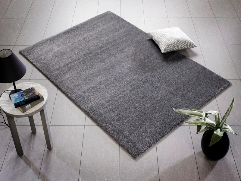 HOCHFLORTEPPICH 240/290 cm Bellevue Dunkelgrau  - Dunkelgrau, Basics, Textil (240/290cm) - Novel