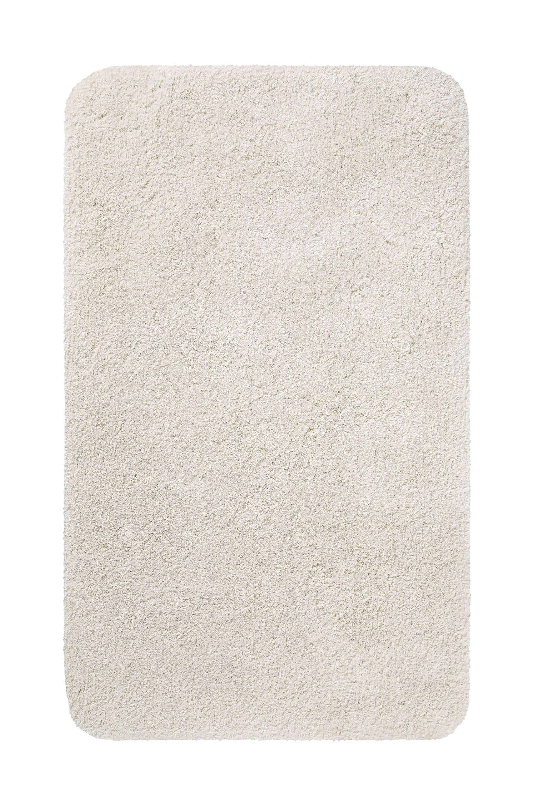 BADTEPPICH Elfenbein 60/100 cm  - Elfenbein, Basics, Kunststoff/Textil (60/100cm) - WECON HOME BASIC