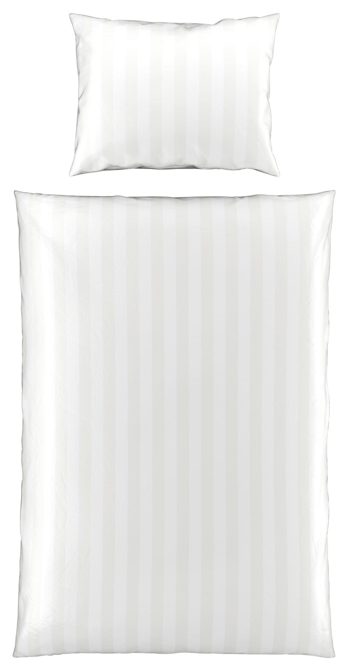 POSTELJNINA 140/200 cm saten bela  - bela, tekstil (140/200cm) - Dieter Knoll