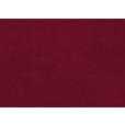 HOCKER in Textil Bordeaux  - Bordeaux/Schwarz, Design, Textil/Metall (127/46/72cm) - Dieter Knoll