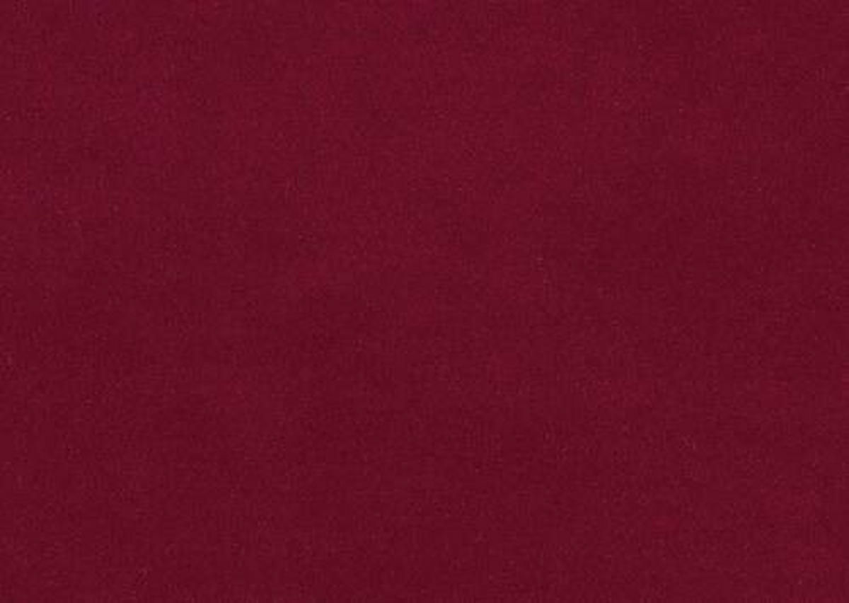 ECKSOFA in Mikrofaser Bordeaux  224/305 cm  - Bordeaux/Schwarz, Design, Textil/Metall (224/305cm) - Dieter Knoll