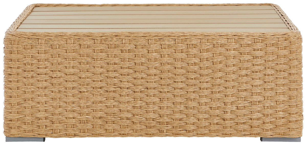 LOUNGE GARNITURA  prirodne boje   - prirodne boje, Moderno, metal/tekstil (122/69/46cm)