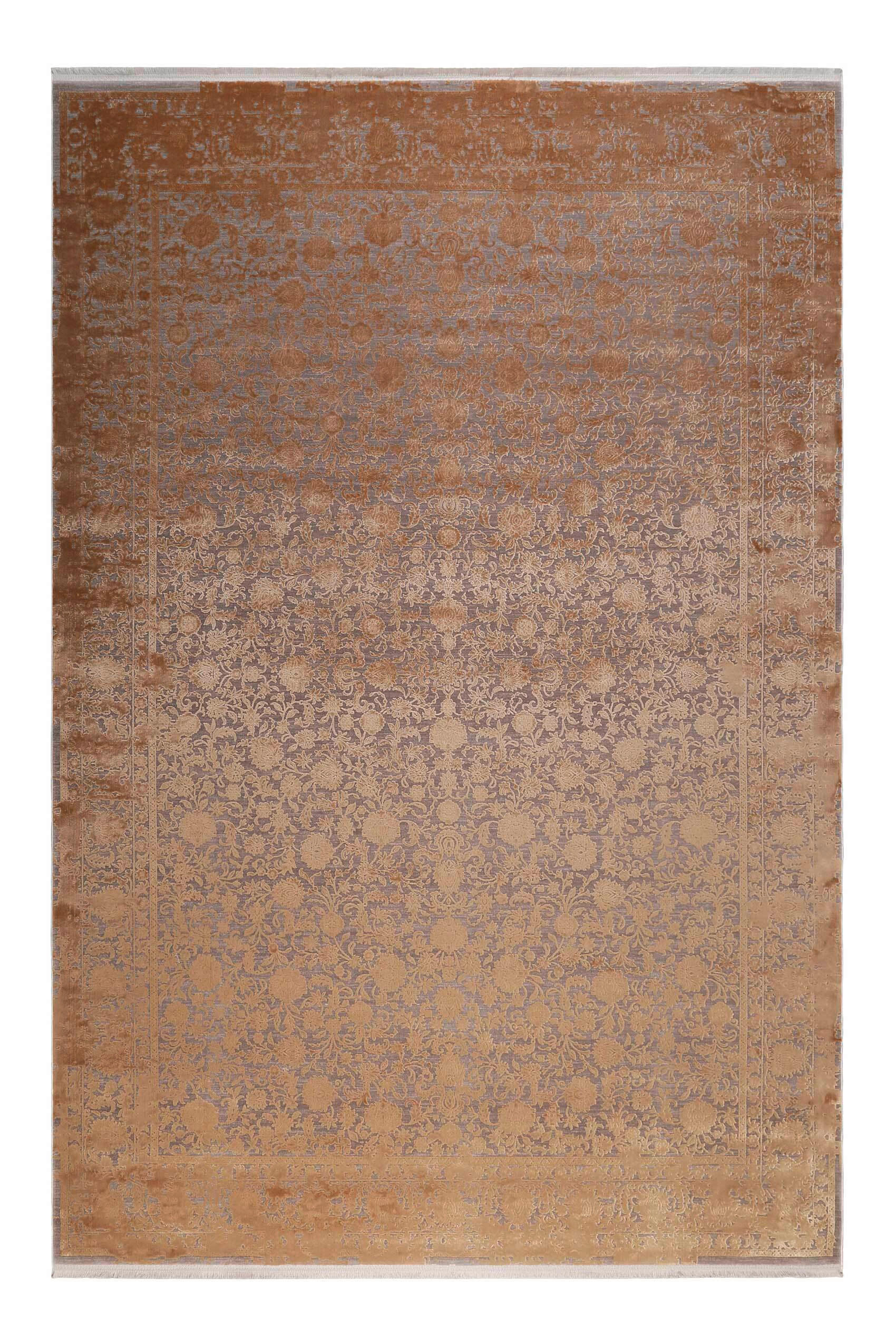 VINTAGE-TEPPICH 80/150 cm Florida Grau, Goldfarben  - Goldfarben/Grau, LIFESTYLE, Textil (80/150cm) - Esprit
