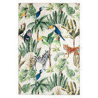 FLACHWEBETEPPICH 160/230 cm Multicolor  - Multicolor, Basics, Kunststoff/Textil (160/230cm) - Kayoom