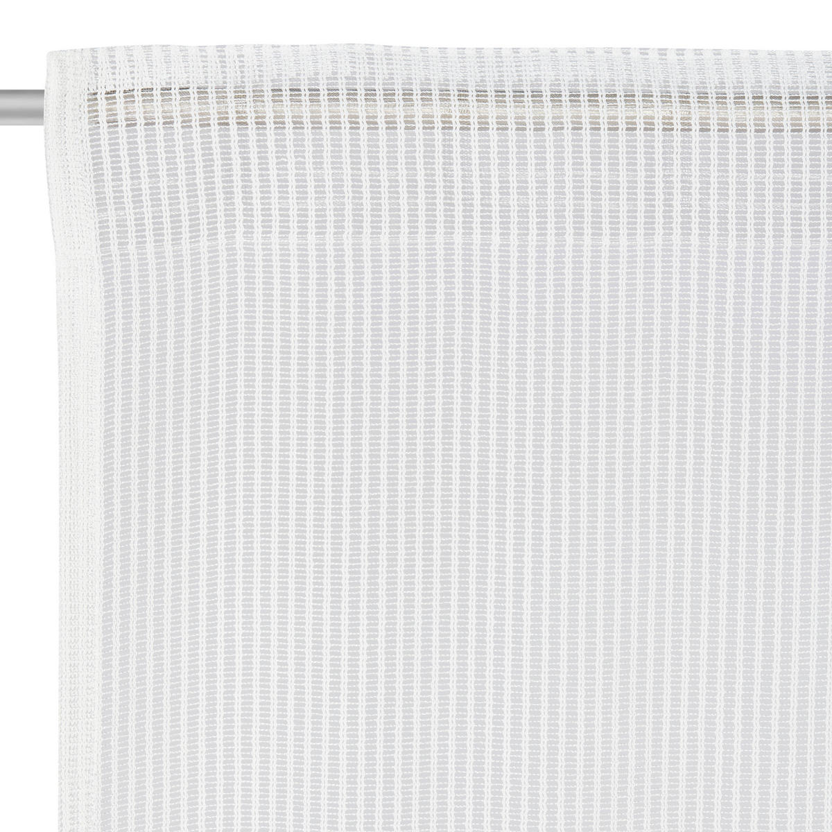 FERTIGSTORE  transparent   140/260 cm  - Weiß, Basics, Textil (140/260cm) - Dieter Knoll