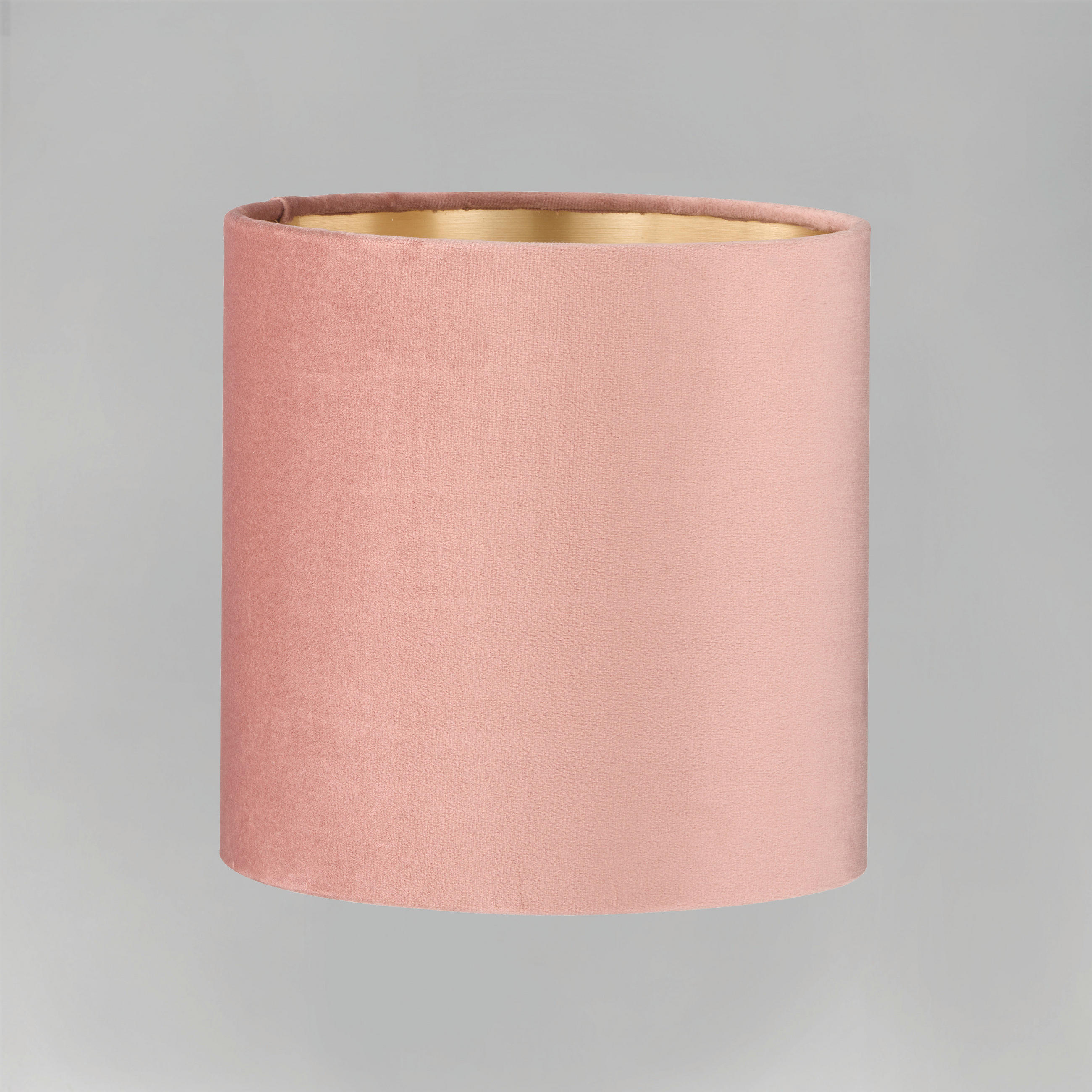LAMPSKÄRM Modular M 18/18 cm   - guldfärgad/rosa, Basics, textil (18/18cm) - Fischer & Honsel