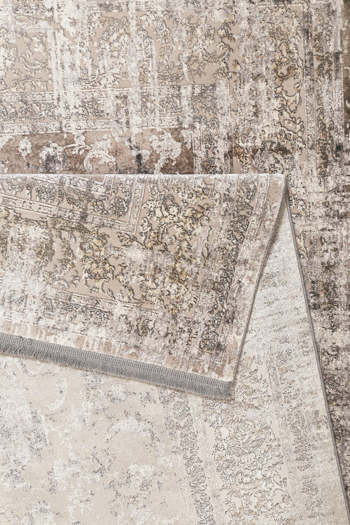 VINTAGE-TEPPICH 120/170 cm #Upperground Bazaar Sandfarben, Beige  - Sandfarben/Beige, Design, Textil (120/170cm) - Novel