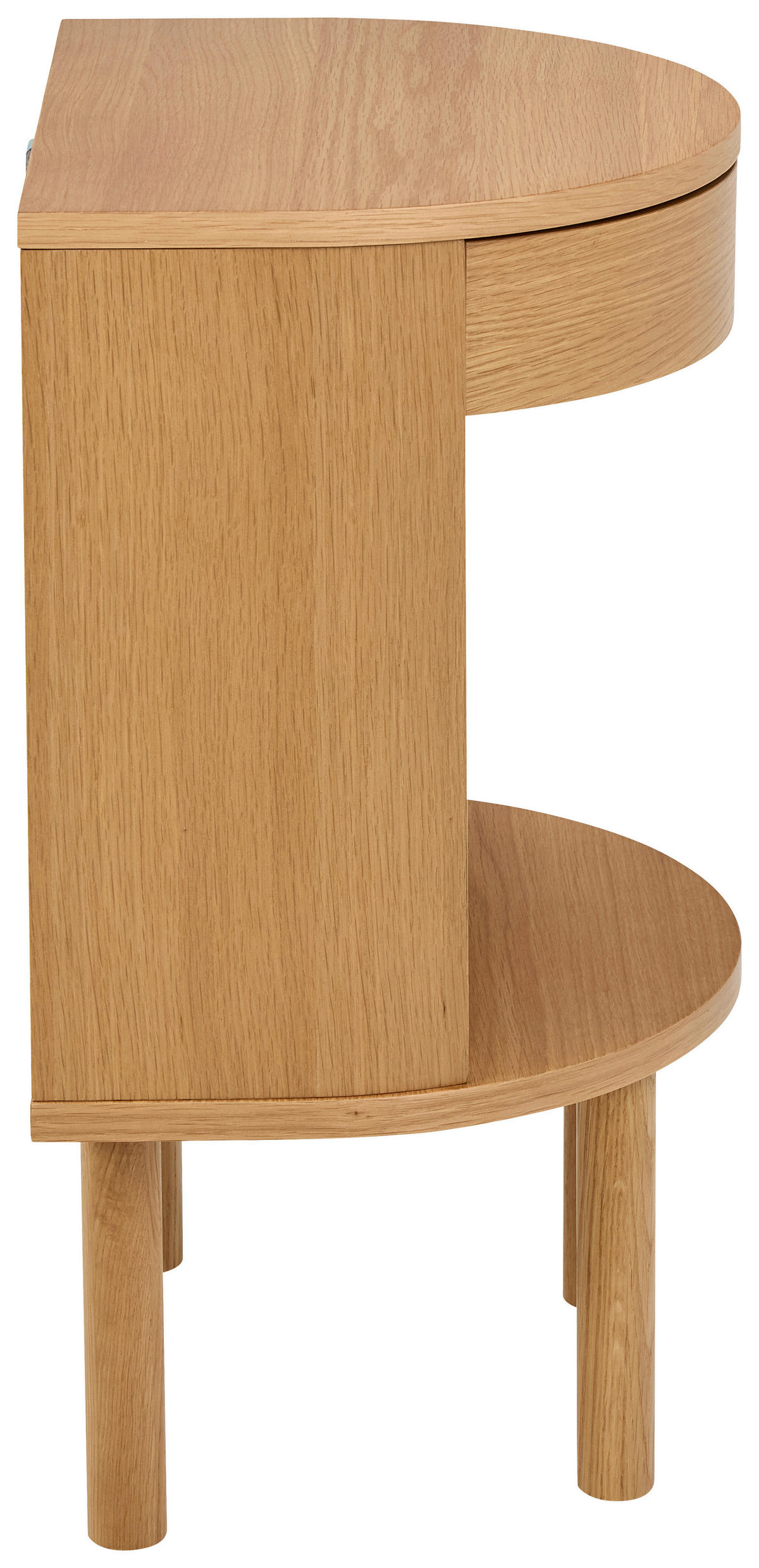 NACHTKÄSTCHEN in furniert Eichefarben  - Eichefarben, MODERN, Holzwerkstoff (40/60/31,5cm) - MID.YOU