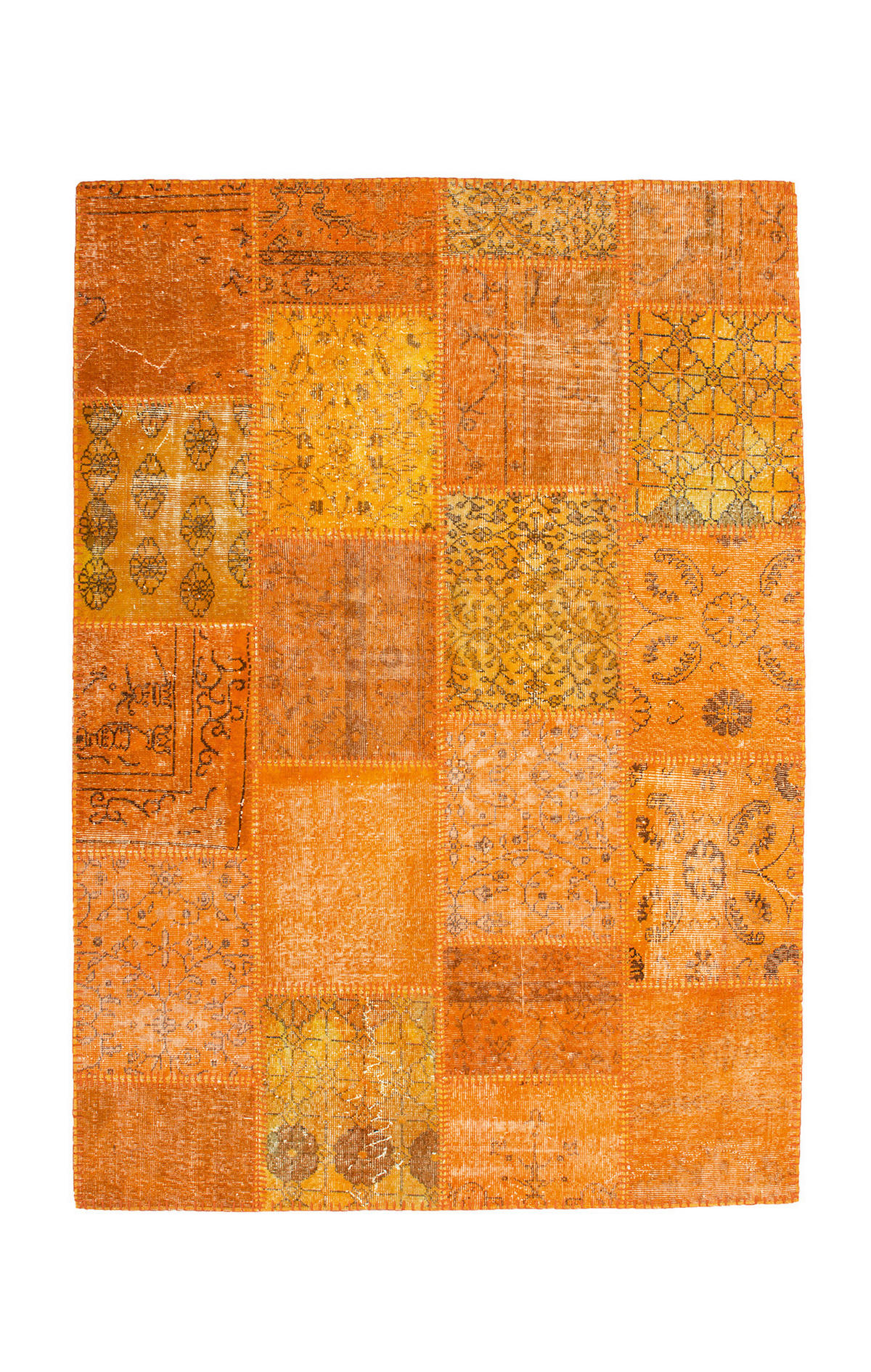 WEBTEPPICH 200/290 cm Orange  - Orange, Basics, Textil (200/290cm) - Obsession