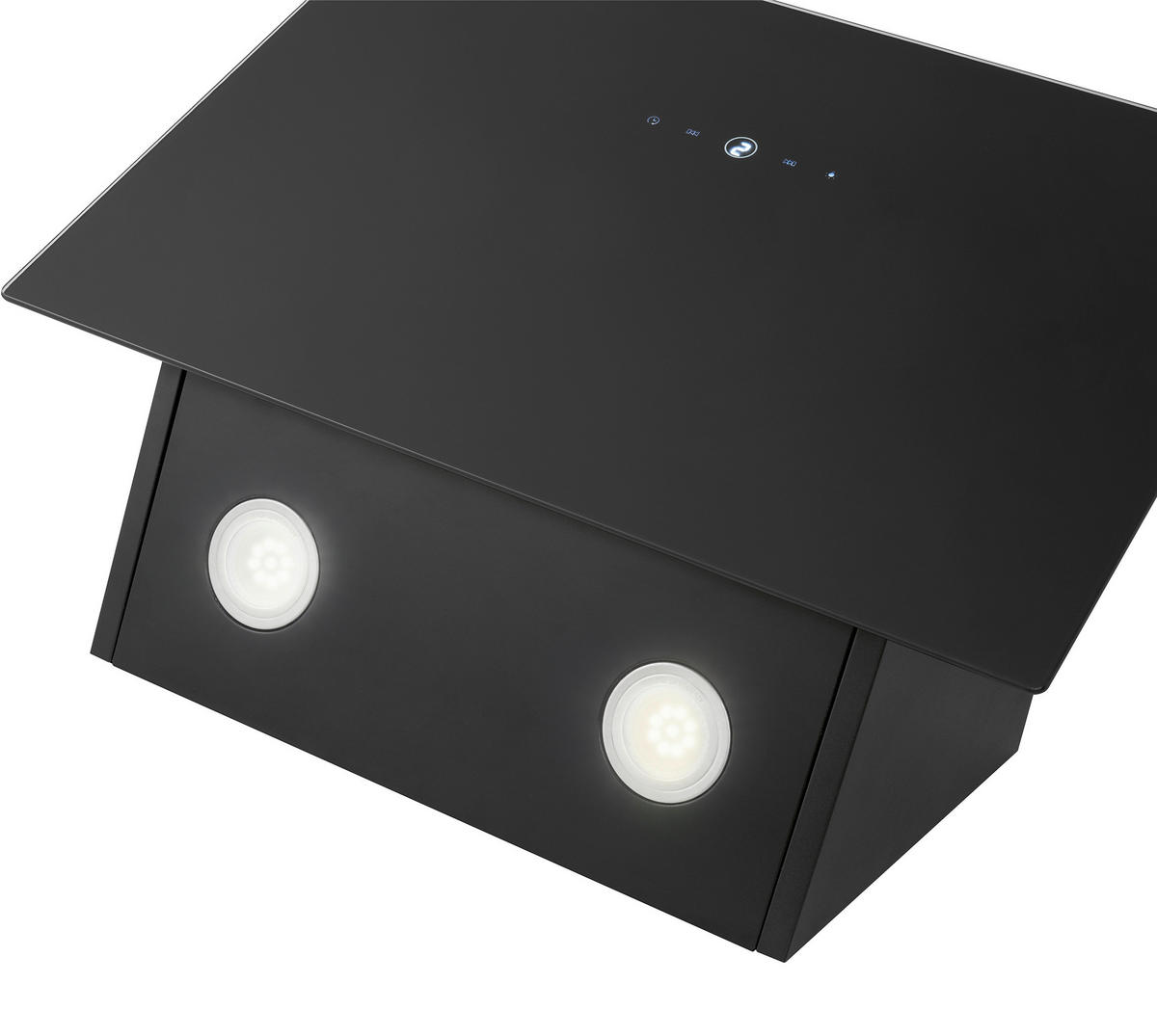 DUNSTABZUGSHAUBE DU 7606.1 G schw. 60cm A++ LED  - Basics, Glas (59,5/109/38,5cm) - Bomann