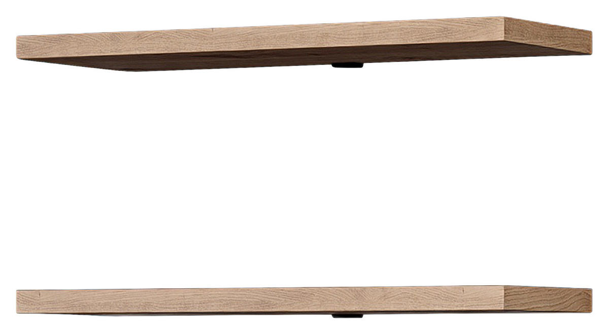 WANDBOARDSET  65/3/24 cm  - Eiche Artisan, Design, Holzwerkstoff (65/3/24cm) - Stylife