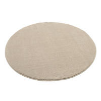 WEBTEPPICH 160 cm Beige rund  - Beige, Basics, Textil (160cm) - Novel