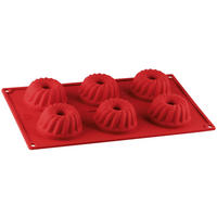 GUGELHUPFFORM  - Rot, Basics, Kunststoff (30cm) - Dr.Oetker