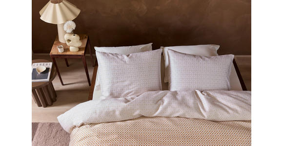 BETTWÄSCHE Nadea Satin 160/210 cm  - Sandfarben, Basics, Textil (160/210cm) - Novel