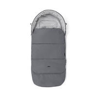 FUßSACK Uni  - Grau, Basics, Textil (43/11/86cm) - Joolz