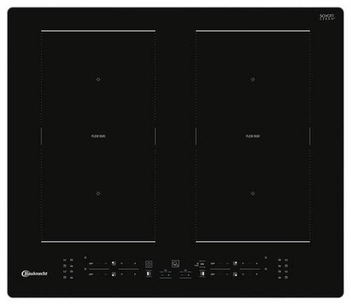 INDUKTIONSKOCHFELD BB 8760C AL  - Schwarz, Basics, Glas/Metall (60/5/52cm) - Bauknecht