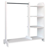 GARDEROBE  in 106/110/35 cm  - Weiß, MODERN, Holzwerkstoff (106/110/35cm) - MID.YOU