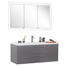 BADEZIMMER - Grau, Design, Holzwerkstoff/Stein (120cm) - Novel BADEZIMMER - Grau, Design, Holzwerkstoff/Stein (120cm) - Novel