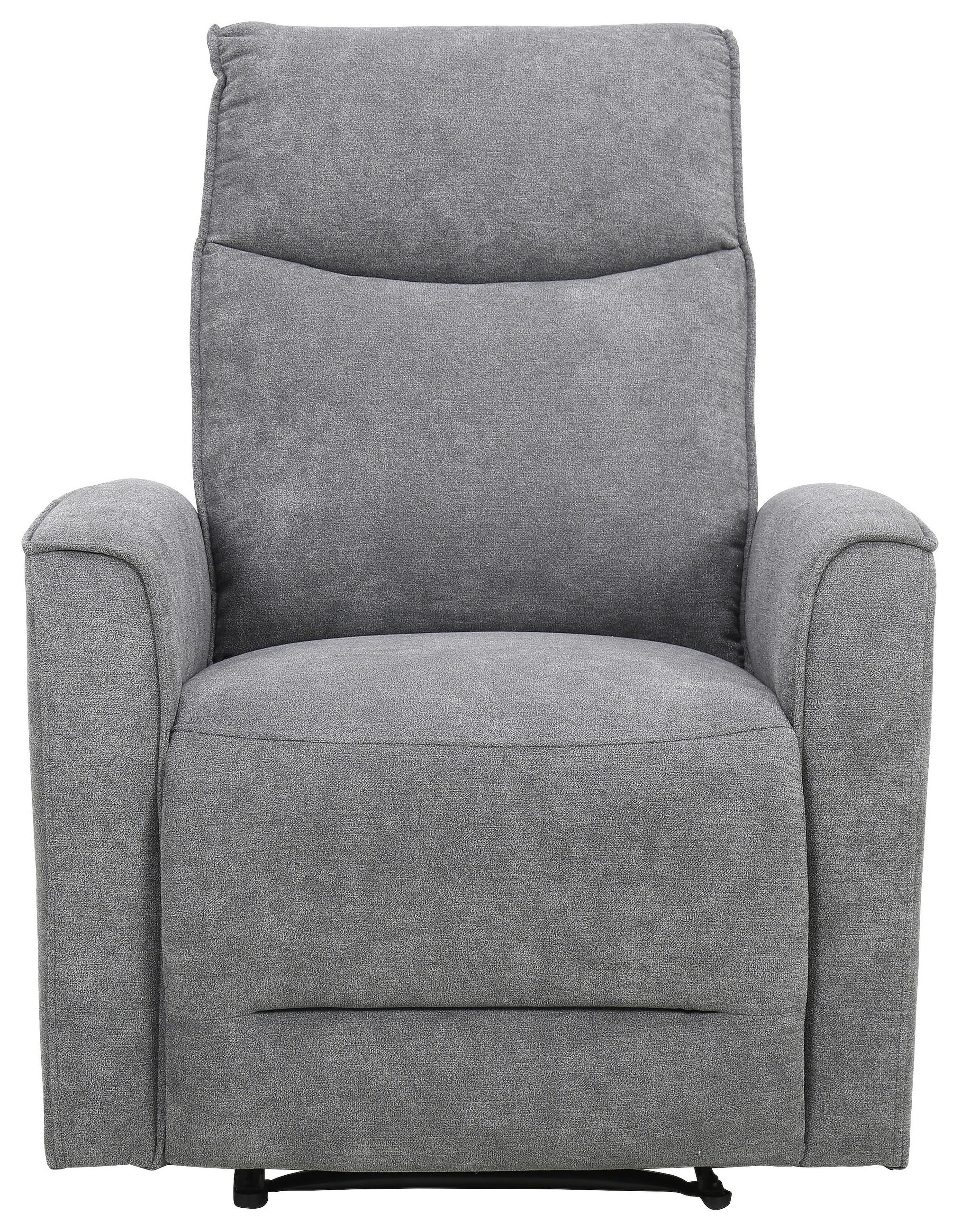 RELAXSESSEL Webstoff    - Schwarz/Grau, KONVENTIONELL, Kunststoff/Textil (85/105/97cm) - MID.YOU