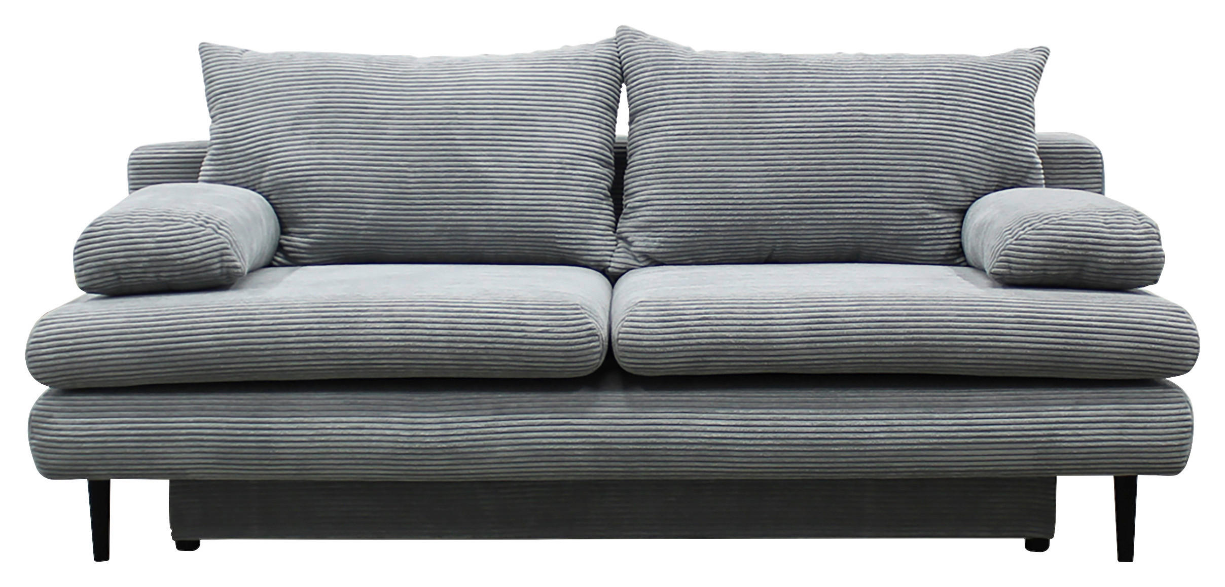P & B Schlafsofa Hellgrau 202x85x99 cm
