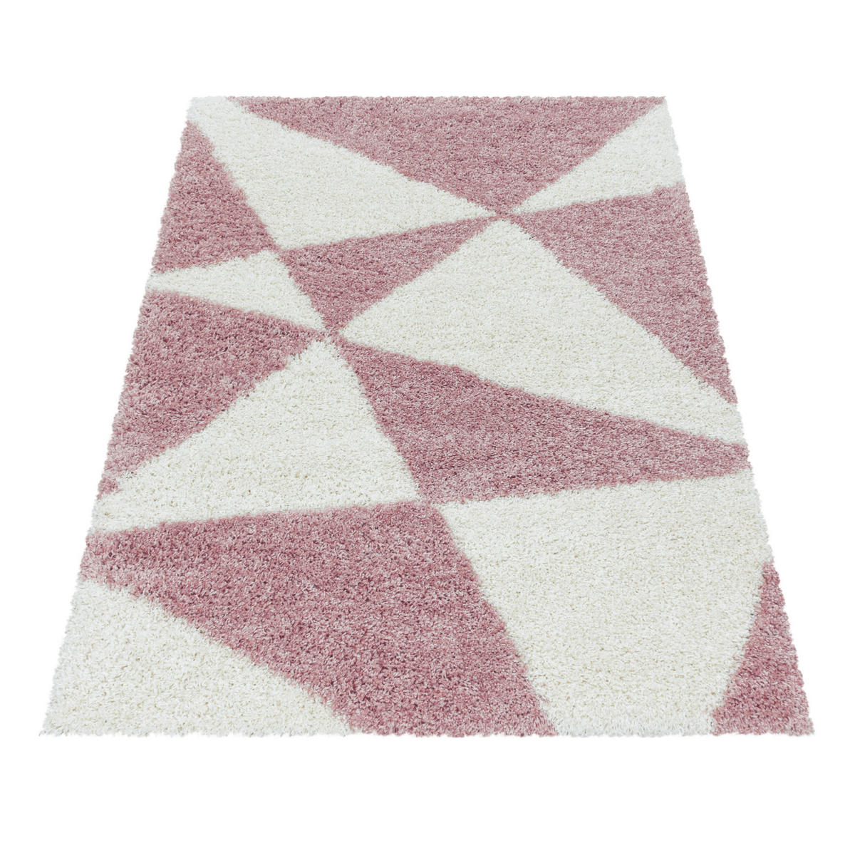 TEPIH VISOKOG FLORA 280/370 cm   ružičasta  Tango 3101 Rosa  - ružičasta, Design, tekstil (280/370cm)