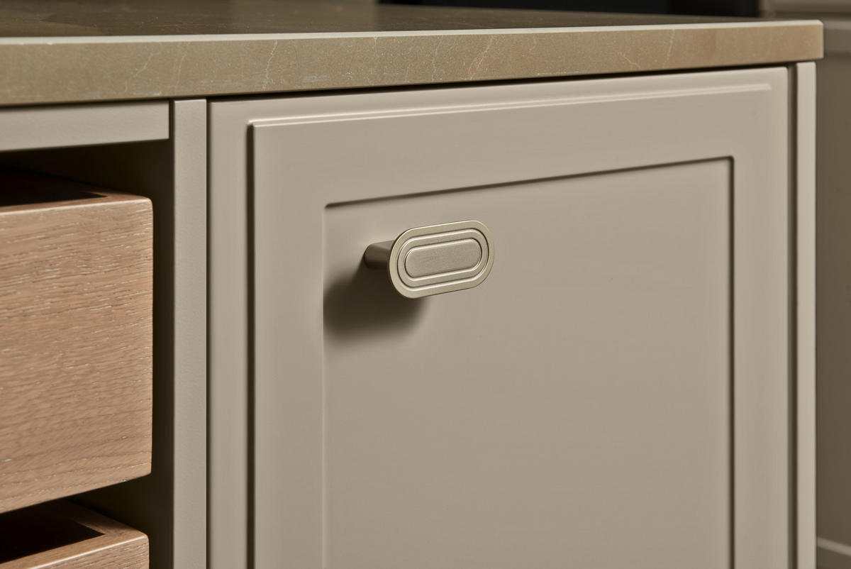 EINBAUKÜCHE TORINO LACK  - Greige, Design, Holzwerkstoff - Nolte Küchen