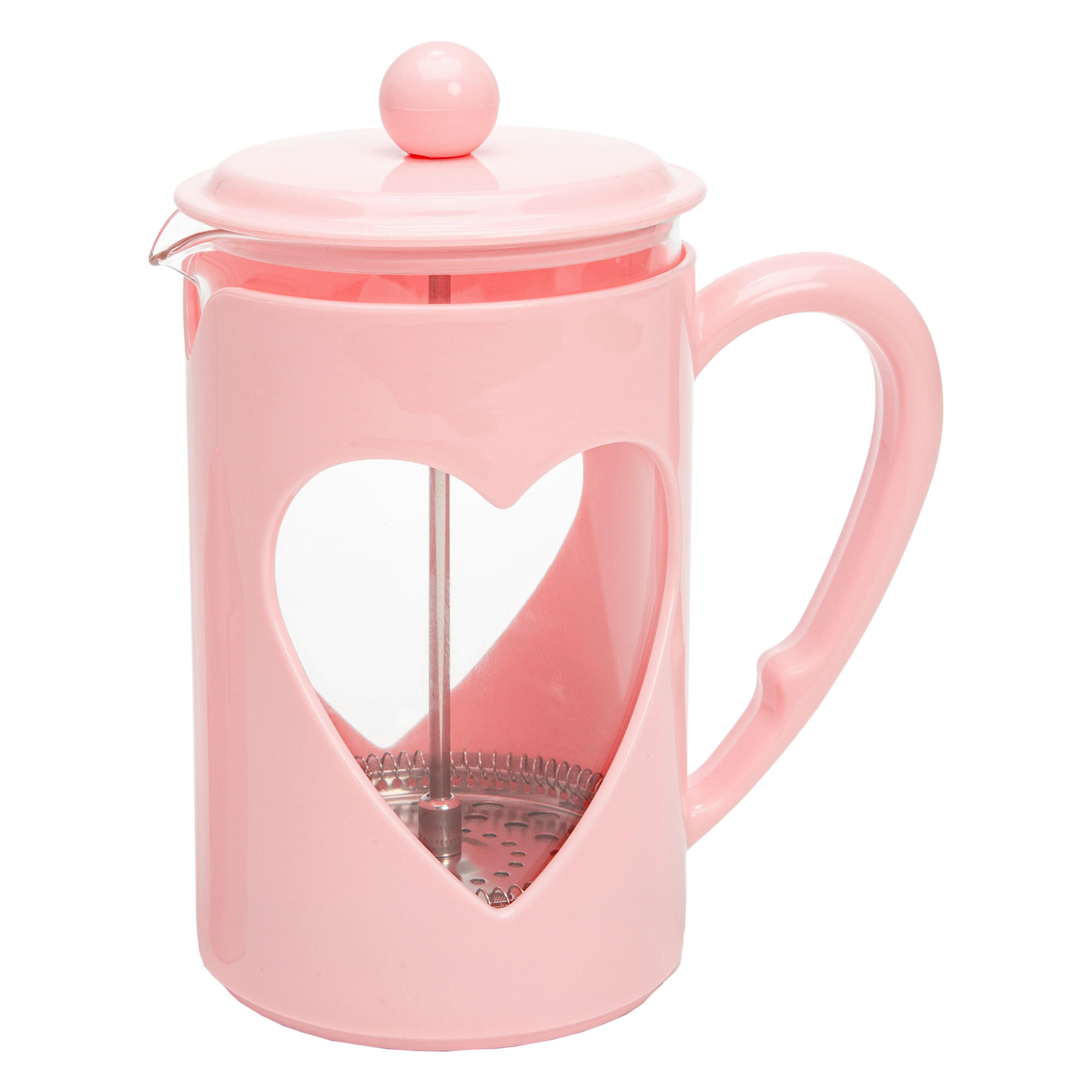 KAFFEEBEREITER - Rosa, Basics, Glas/Kunststoff (1cm) - Paris Hilton
