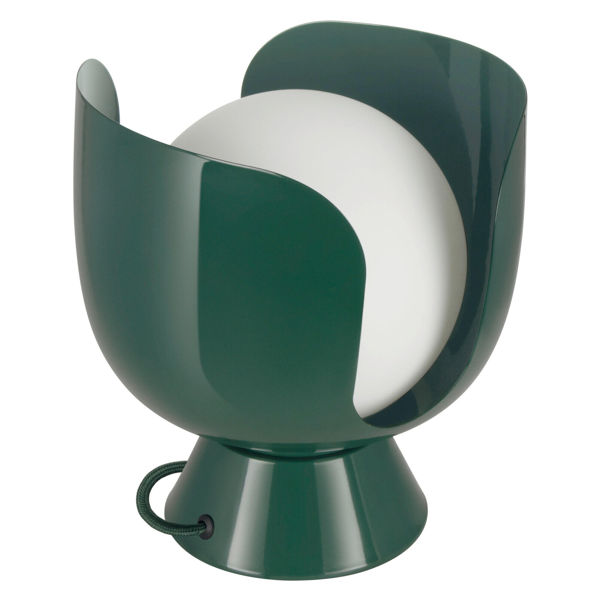 TISCHLEUCHTE 20/21 cm  - Dunkelgrün, Basics, Metall (20/21cm) - Osram