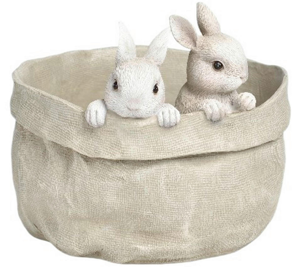 BLUMENTOPF   - Blaugrau, LIFESTYLE, Kunststoff (19/15,6/18,8cm)