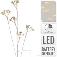 LED-DEKOLEUCHTE   - Goldfarben, Basics, Kunststoff (90cm) - X-Mas
